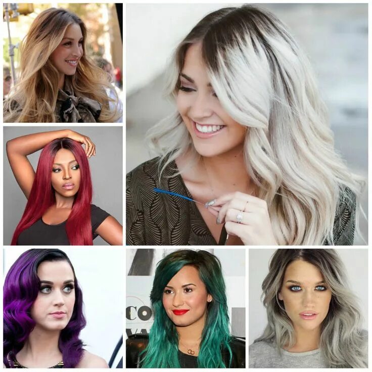 Посмотреть как будет выглядеть цвет волос Qué cortes y peinados se llevan con los colores tendencia 2016? Dark skin blonde