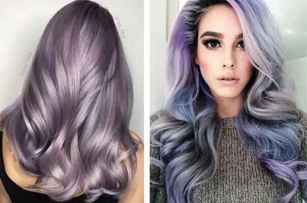 Посмотреть как будет выглядеть цвет волос Ash purple Ash-purple hair color will suit bright and brave girls. КРАСИВЫЙ ЦВЕТ