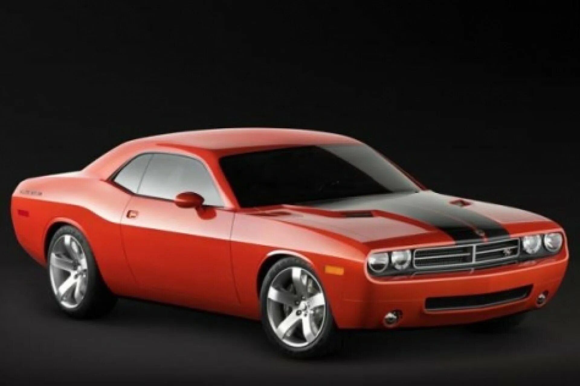 Посмотреть как выглядят машины Dodge Challenger Concept is a thoroughbred in 1970 "Pony Car" tradition