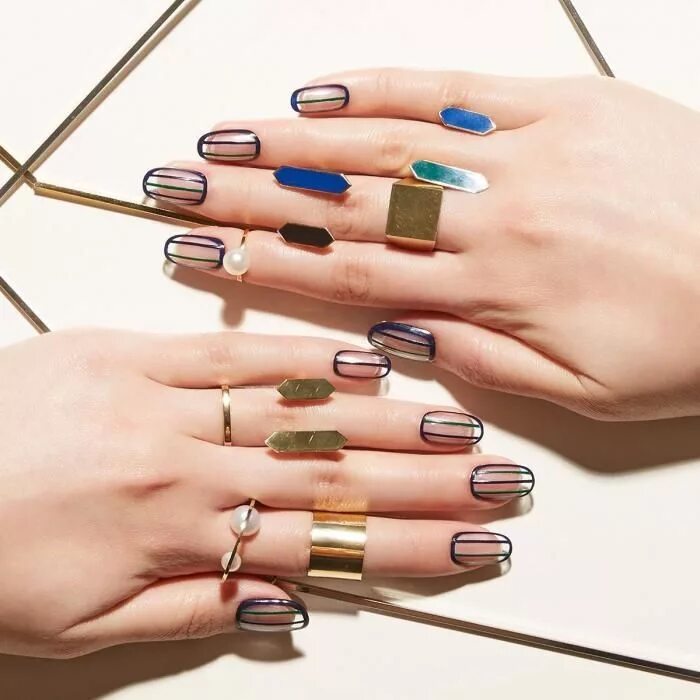 Посмотреть модный маникюр Стильный маникюр 2020 - модные новинки дизайна Pretty nails, Manicure, Stylish n