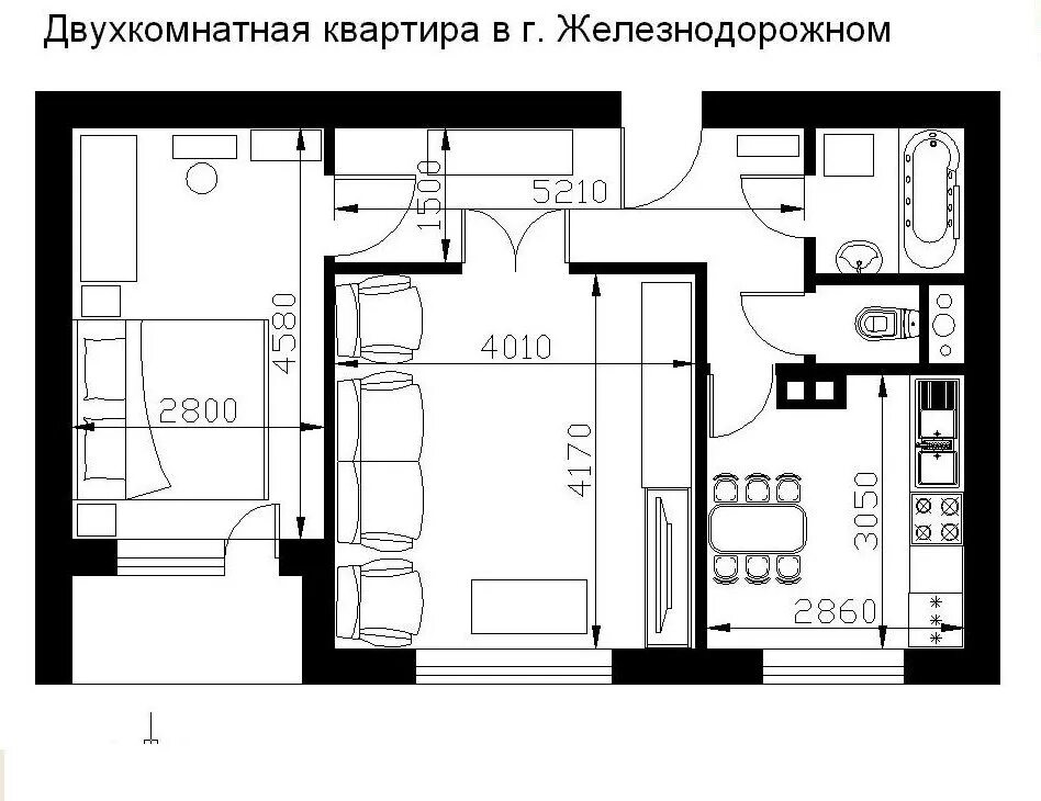 Посмотреть планировку 2 комнатных квартир План двухкомнатной квартиры с размерами - CormanStroy.ru