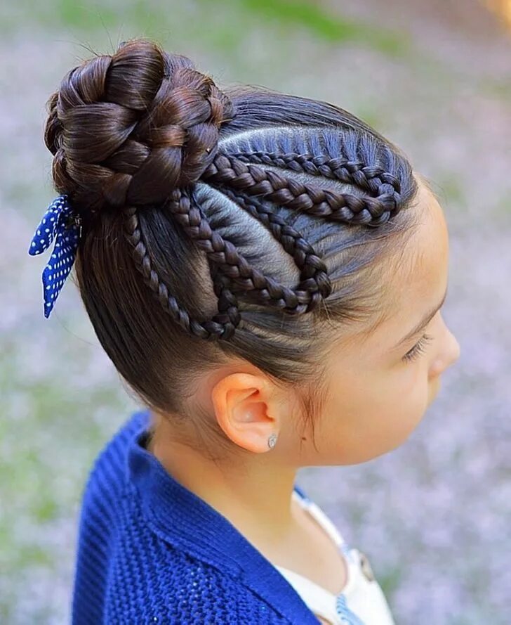 Посмотреть прически для девочек Adorable Hairstyles for Kids That Will Leave You in Awe