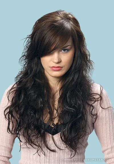 Посмотреть стрижки на длинные волосы Separating Complex Objects from Background - Photoshop Star Long layered hair, L