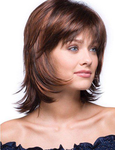 Посмотреть стрижки на средние волосы Rene of Paris BAILEY Wig (With images) Long hair styles, Edgy long hair, Medium 