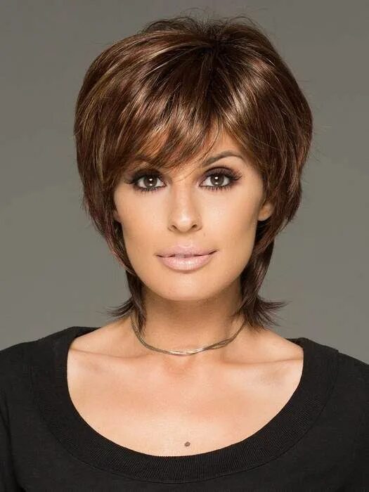 Посмотреть стрижки женские на средние волосы Millie by Noriko Short Wig Short hair styles, Short hair cuts, Short hairstyles 