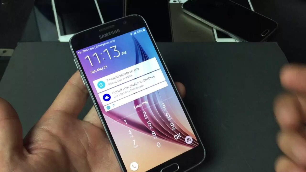 Поставить фото на экран блокировки самсунг Galaxy S6: How to Delete/Remove Security PIN Code - YouTube