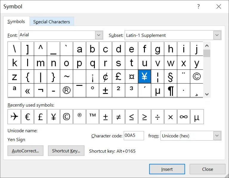 Поставить знак на фото How to Make Yen Symbol ¥ with Keyboard? - WebNots