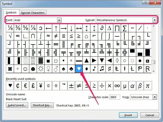 Поставить знак на фото онлайн Inserting a heart symbol in Microsoft Word. Symbols, Heart symbol, How to memori