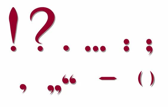 Поставить знаки препинания онлайн по фото Punctuation Marks Зображення - огляд 42,136 Стокові фото, векторні зображення й 