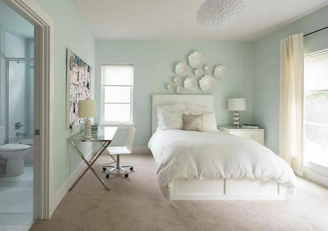 Постельные цвета в интерьере спальни 33+ Awesome White And Pastel Bedroom Design Ideas To Sleep Better - Freshouz Hom