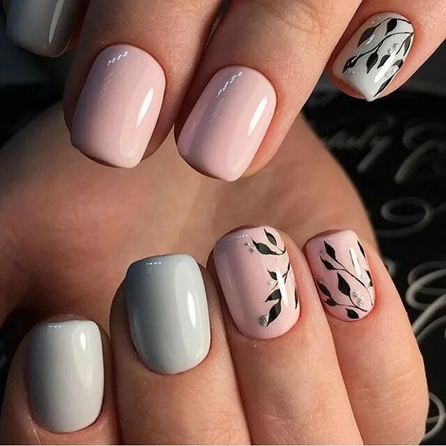 Постельный маникюр 2024 на короткие ногти Мастер ➡ @glorious_nails.perm г.Пермь #ногти #наращиваниеногтей #комбинированный