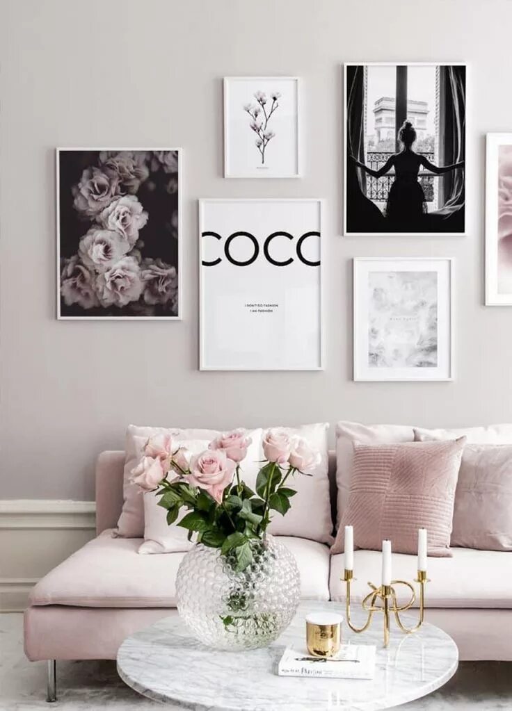 Постеры для интерьера на стену озон Fleurs Affiche Decor, Gallery wall inspiration, Inspiration wall