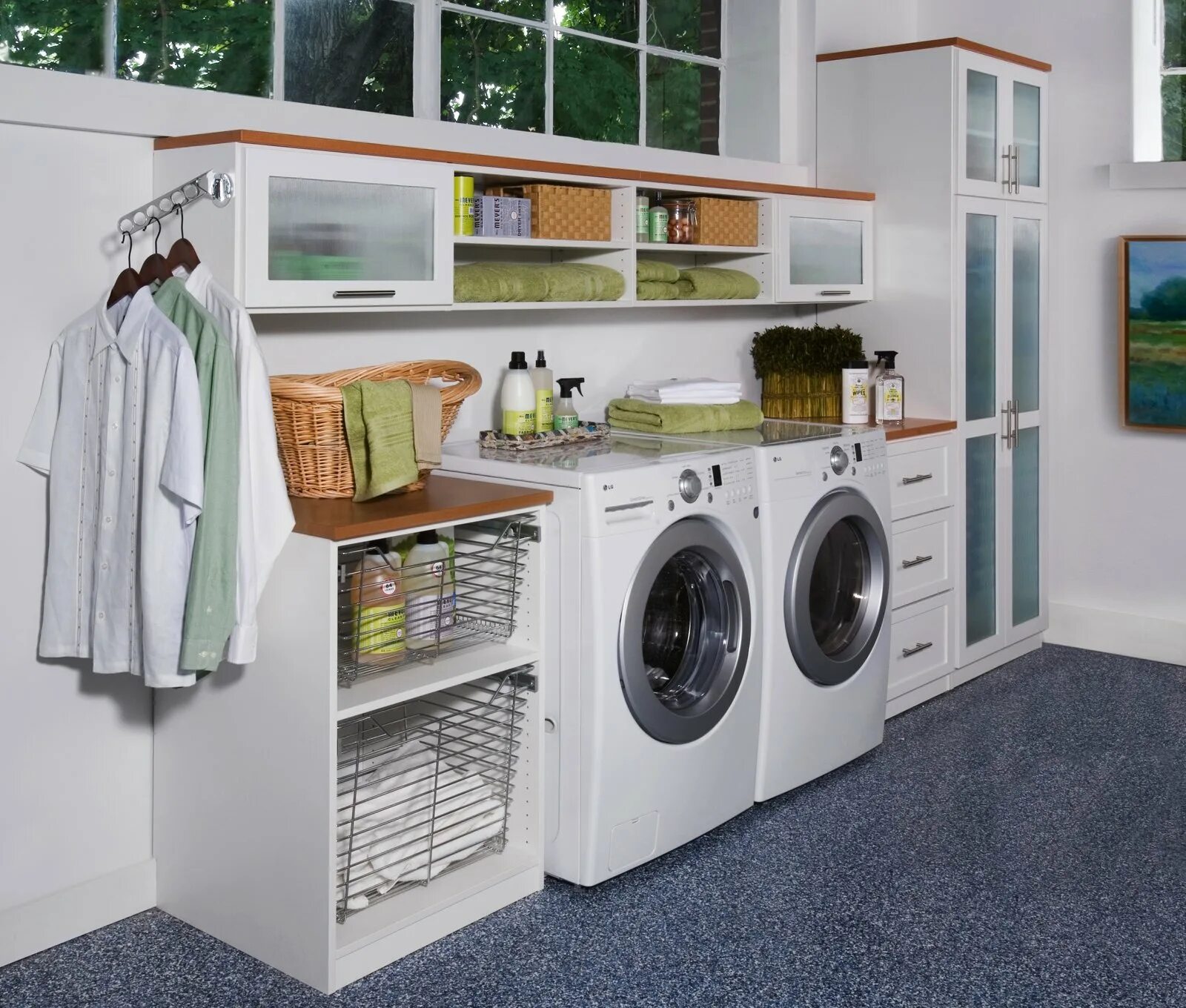 Постирочная комната в частном доме фото Photo 1 of 3 in The Ultimate Laundry Room by transFORM Home - Dwell