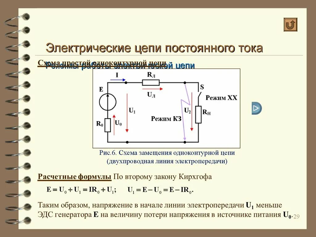 Постоянный переменный электрический ток электрические схемы Источники электрической энергии электрическая цепь