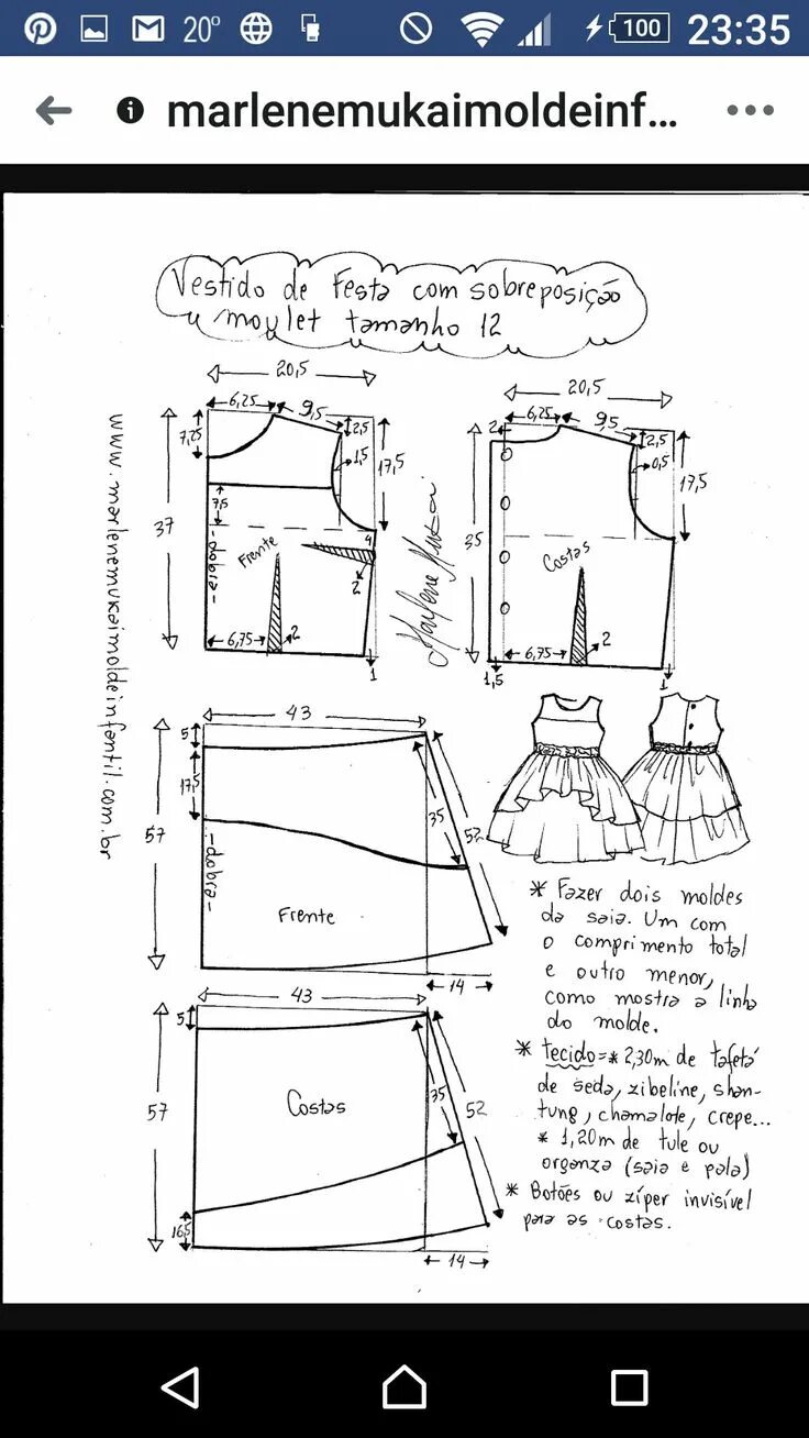 Построение детской выкройки Pin by duende klip art on patrones de costura Sewing patterns free beginner, Bab