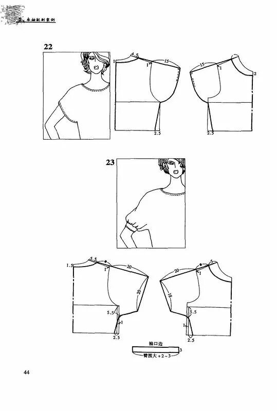 втачной рукав Выкройки, Моделирование, Уроки шитья