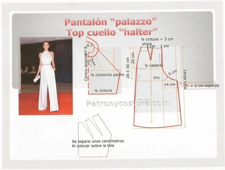 Построение выкройки брюк палаццо для женщин pantalón tipo "palazzo"-Tema 24 Pattern fashion, Pants pattern, Easy sewing patt