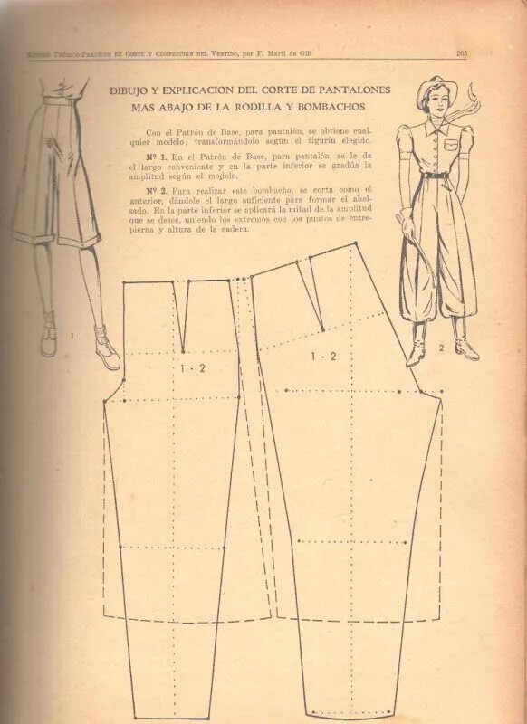 Построение выкройки брюк женских палаццо marti costura - costurar com amigas - Picasa Web Album Fashion sewing pattern, A