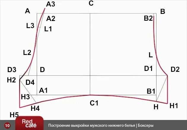 Построение выкройки детские боксеры мастер класс Pin on Boxer