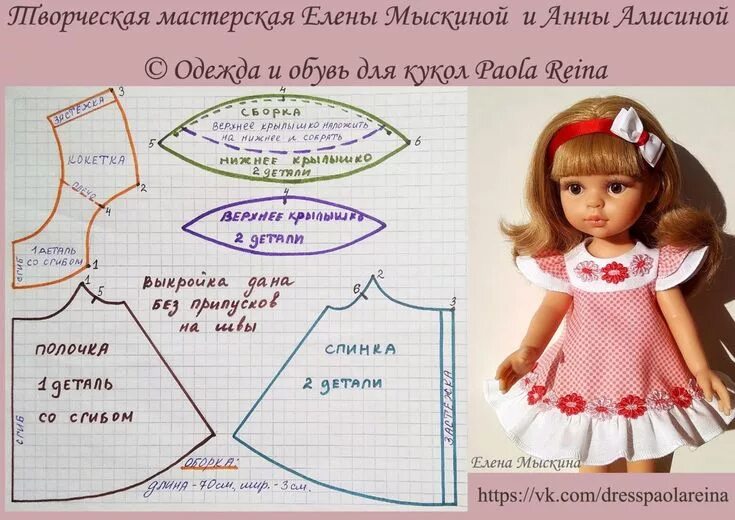 Построение выкройки для куклы Ошибка 429 in 2024 American girl doll clothes patterns, Knitted doll patterns, D