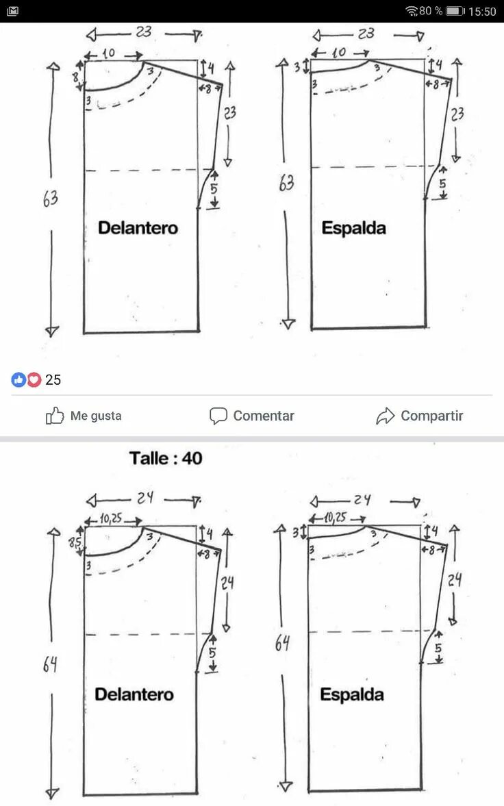 Построение выкройки футболки оверсайз мужской Patrones blusa Узор елочкой, Выкройки, Уроки шитья