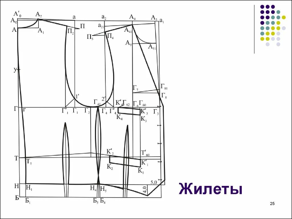 Построение выкройки мужского жилета классического Мужская жилетка выкройка фото Duhi-Queen.ru