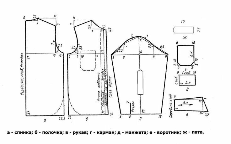 Построение выкройки мужской рубашки camisa niño manga larga,cuello y bosillos Модели рубашки, Уроки шитья, Выкройки