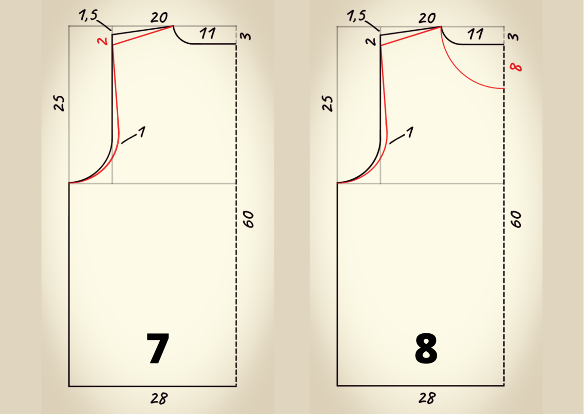 Построение выкройки на ткани Обещанная выкройка свитшота - построение по своим меркам Моя швейная копилка Дзе