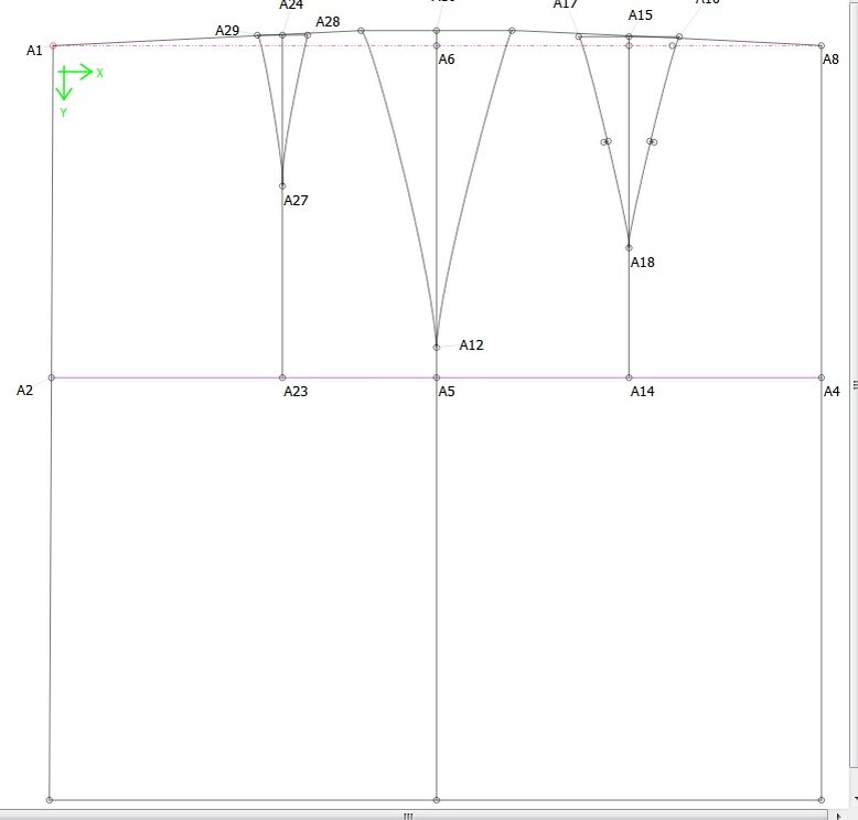 Построение выкройки основы юбки трапеция Программа для построения выкроек Я буду ШЬЮхой Дзен