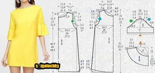 Построение выкройки прямого платья Fotos en el muro de la comunidad VK Dress sewing patterns, Sewing clothes, Cloth