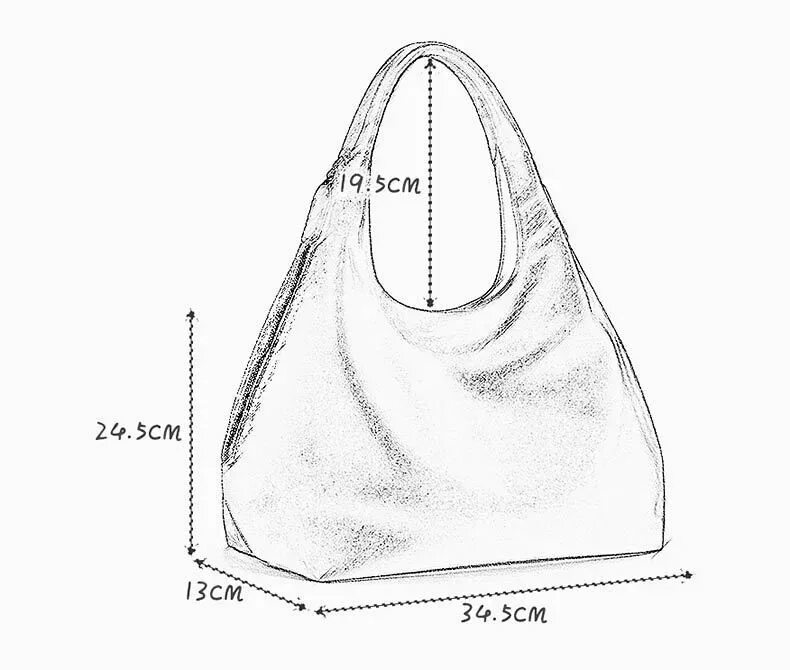 Построение выкройки сумки Купить Сумки Хобо из натуральной кожи для женщин, сумка через плечо, дизайнерски