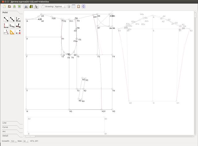 Построение выкройки валентина скачать Блог проекта Valentina: Первый образец. Opensource CAD for textile industrie Log