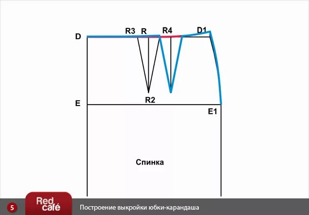 Построение выкройки юбки для начинающих Выкройка Юбки-карандаш. Обсуждение на LiveInternet - Российский Сервис Онлайн-Дн