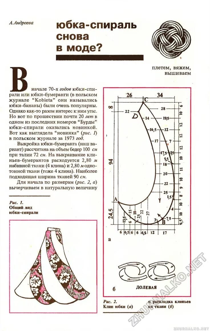 Построение выкройки юбки спираль юбки спираль: 16 тыс изображений найдено в Яндекс.Картинках Выкройки, Швейные уч