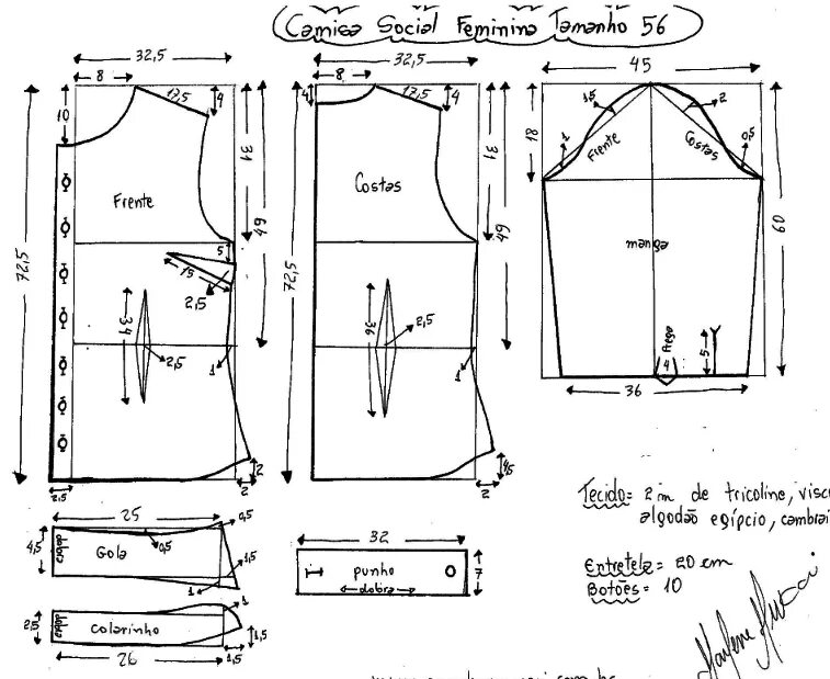 Построение выкройки женской рубашки с длинным рукавом Осинка T shirt sewing pattern, Clothing pattern design, Fashion sewing pattern