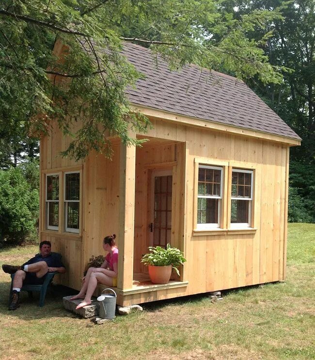 Построить дачу своими руками для начинающих Tiny House Listings: Tiny Houses For Sale and Rent Casas prefabricadas, Cabañas 