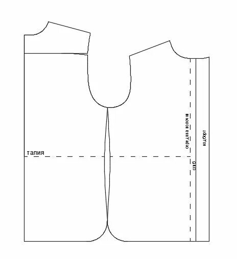 Построить детскую выкройку полочки Как построить выкройку рубашки для мальчика в 2021 г Выкройки, Рубашка, Мальчики