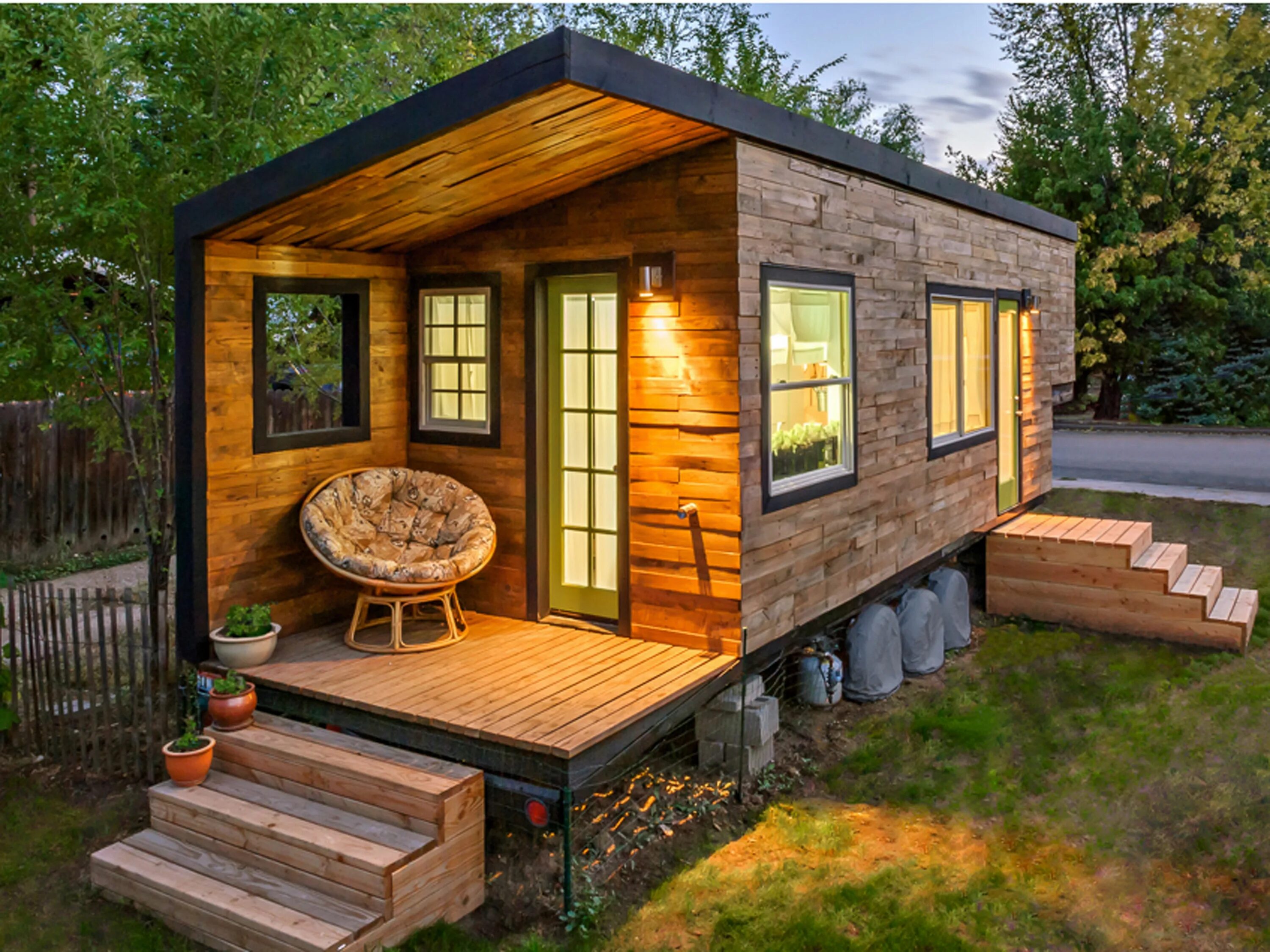 Построить дом бюджетный вариант своими руками Tiny Houses That'll Have You Trying to Move in ASAP Casas minúsculas, Casa suste