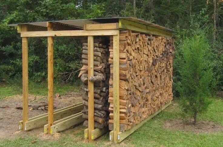 Построить дровник своими руками на даче Firewood crib Firewood storage, Outdoor firewood rack, Firewood rack