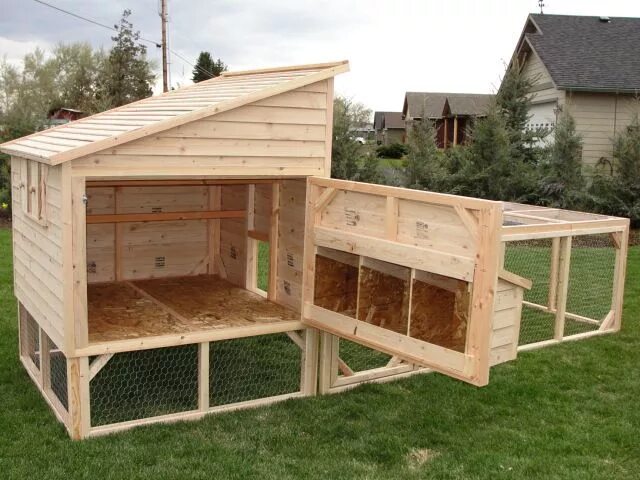 Построить курятник на 20 кур фото Central Oregon Chicken Coops Portable chicken coop, Building a chicken coop, Diy