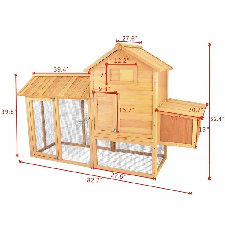 Построить курятник своими руками чертежи Pin on Chicken Coups Ideas & Plans