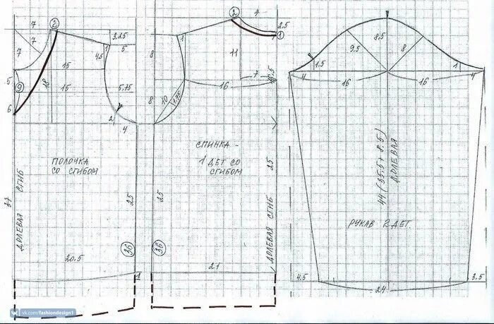 Построить выкройку свитшота женского Дизайн одежды, выкройки и шитье Шитье дет Дизайн одежды, Одежда и Шитье