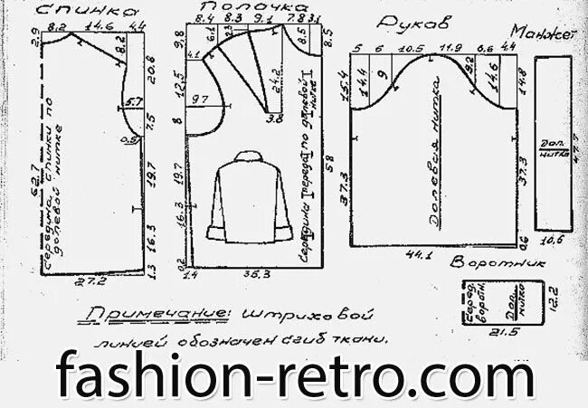 Построить выкройку женской телогрейки в стиле пэчворк Жакет двухсторонний 50-х Выкройки, Шить рубашки, Выкройка куртки