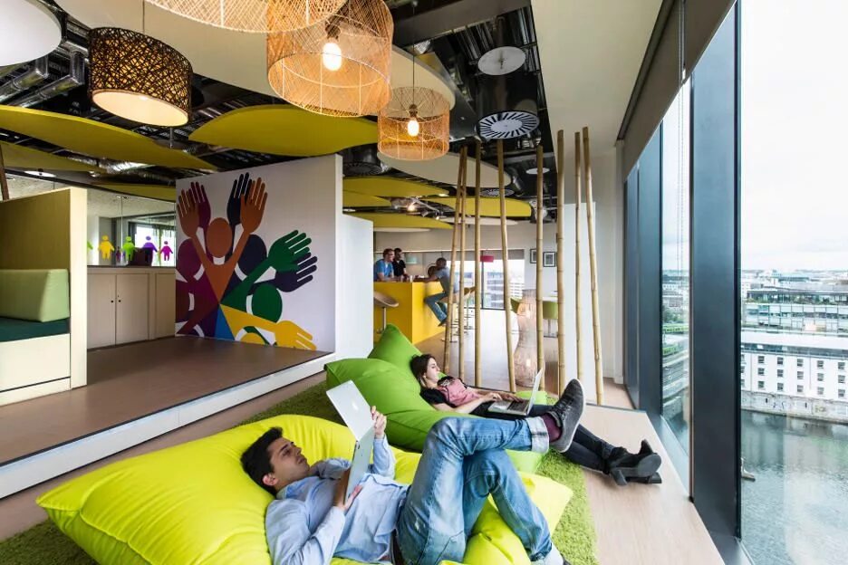 Поступить на дизайн интерьера в москве Google's New Office in Dublin Office interior design, Google office, Office inte