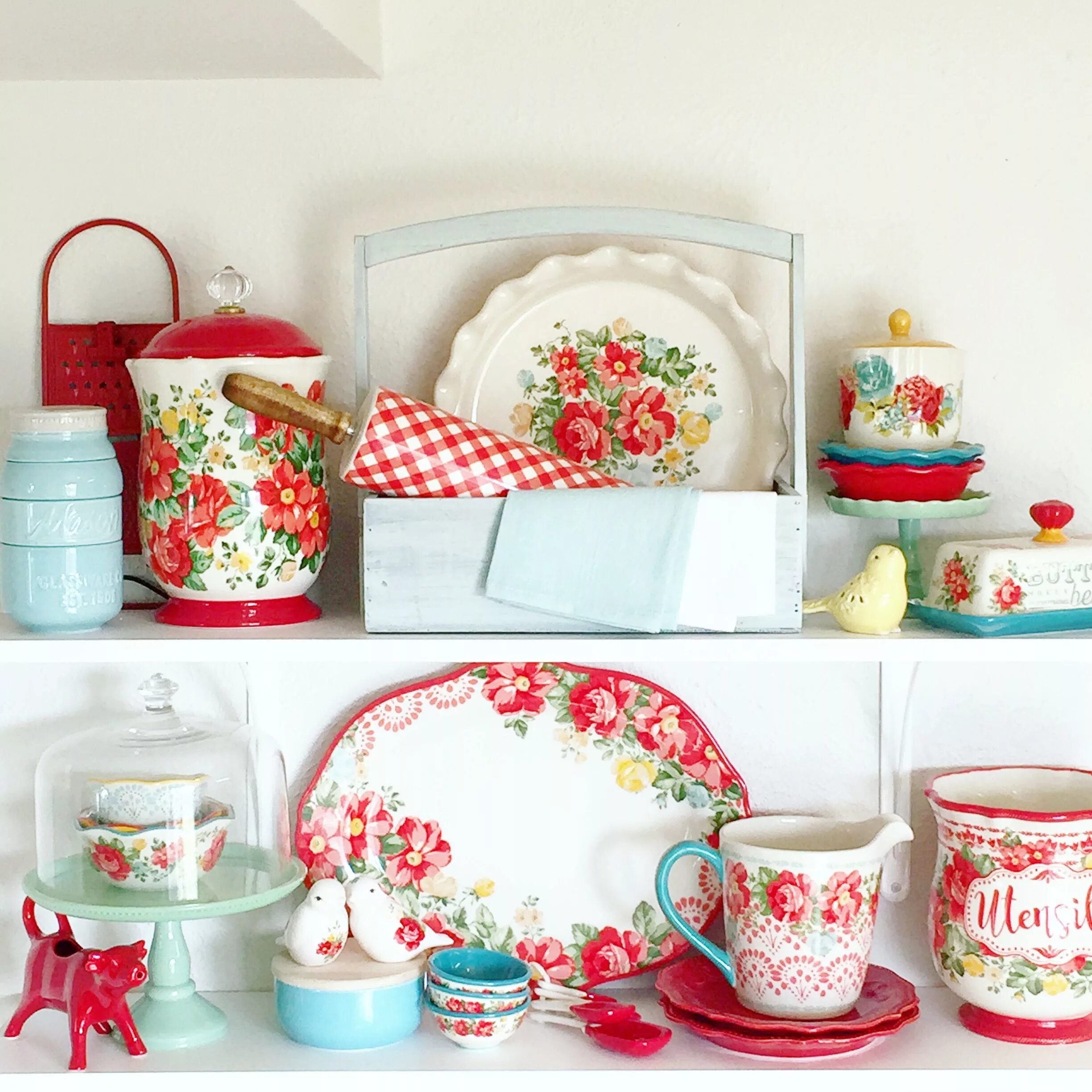 Посуда декор для дома My Pioneer Woman Vintage Floral Collection Pioneer woman kitchen, Pioneer woman 