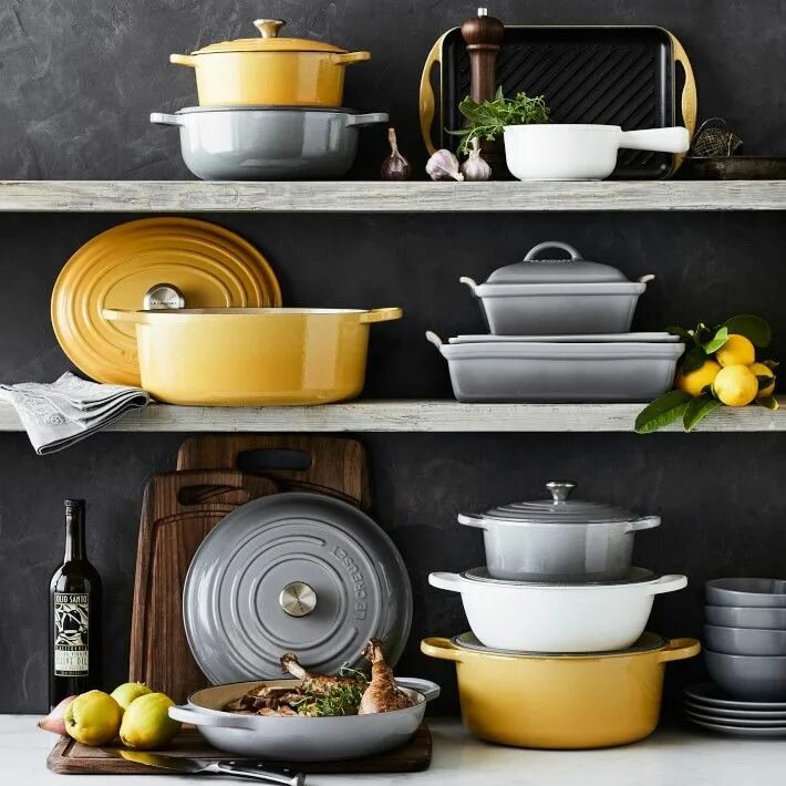 Посуда для кухни фото Le Creuset Heritage Stoneware Rectangular Covered Casserole Le creuset kitchen, 