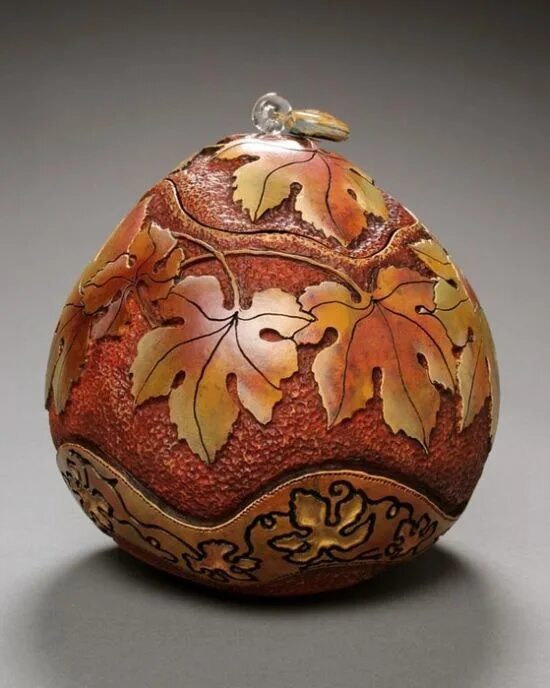 Посуда из тыквы фото Мэрилин Сандерленд и её тыквенный креатив Gourd art, Gourds, Gourds crafts