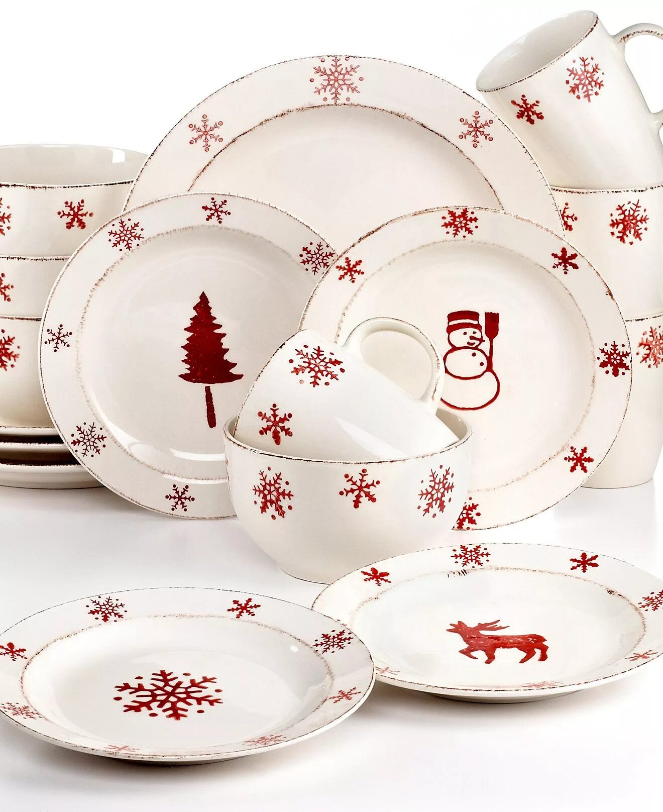 Посуда с новогодним декором christmas tableware sets Cheaper Than Retail Price Buy Clothing, Accessories and