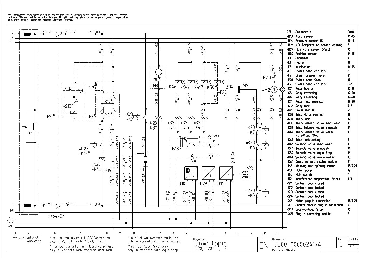 Посудомоечная машина bosch схема подключения BOSCH WTL4310 04 SCH Service Manual download, schematics, eeprom, repair info fo