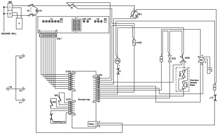 Посудомоечная машина bosch схема подключения Посудомойки производства INDESIT COMPANY часть 1 - RadioRadar